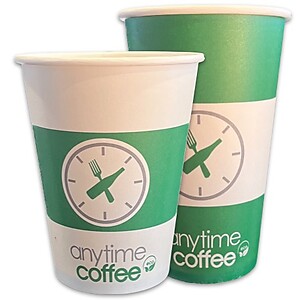 Anytime Coffee ECO Cups (50 Count)