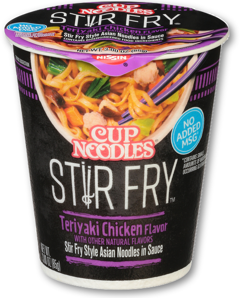 Nissan Cup Noodles Teriyaki Stir Fry Chicken