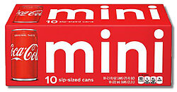 Coke Mini Cans (10 Pack)