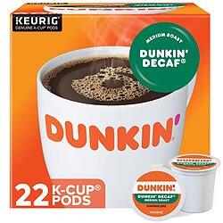 Dunkin' Coffee - Decaf K-Cups (22 Ct)