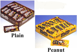 M&M's Candy 36 Count Plain
