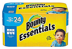 Bounty Essentials 12 Rolls - Select a Size